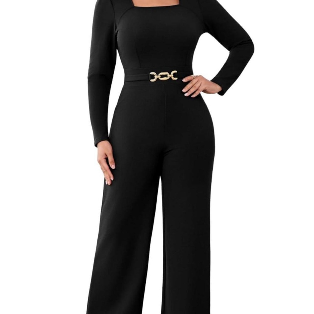 SeNight Women Sparkly Jumpsuit Sexy Long Sleeve